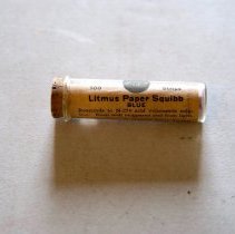 Blue Litmus Paper Bottle (with cork)