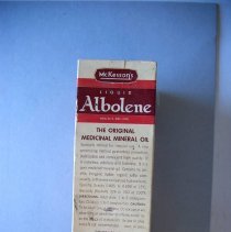 Albolene Mineral Oil Bottle (with cap and box)