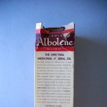 Albolene Mineral Oil Bottle (with cap and box)