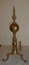 Brass Andiron