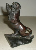 Bronze Bookend