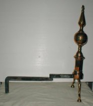 Brass Andiron