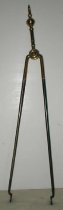 Fireplace tongs