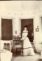 Unidentified Woman in Bedroom