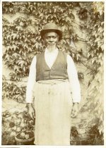 John Luckett Standing in front of Tudor Place