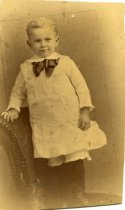 Unknown Child in Studio Portrait