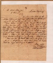 Letter from William Murdoch to Robert Peter Jr.