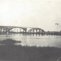 Construction of the Waterville Interurban Bridge