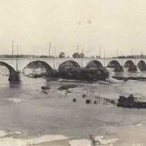 Waterville Interurban Bridge and Roche de Boeuf