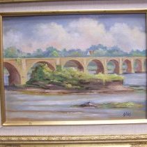 Waterville Interurban Bridge Painting