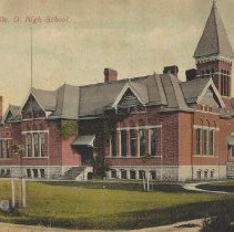 Waterville High School in 1912