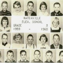 Waterville Elementary School 3rd Grade 1959 - 1960