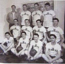 Waterville High School Beavers Basketball Team 1945 - 1946