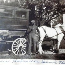 Waterville School Wagon early 1920's