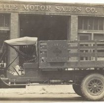 Clover Leaf Fruit Farm Truck circa 1923