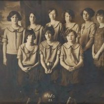 Waterville High School Basketball Team 1924 - 1925