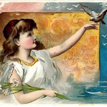 Woolson Spice Company's Easter Greeting card