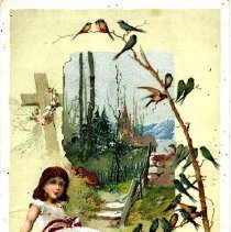 Woolson Spice Company's Easter Greeting card