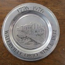 Waterville Commemorative Plate