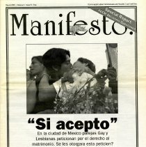 Cover of March 2001 Manifesto