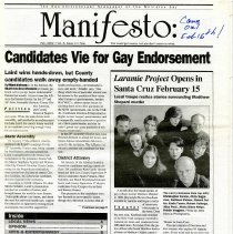 Cover of February 2002 Manifesto