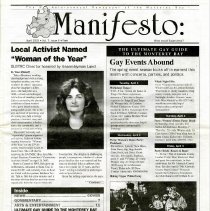 Cover of April 2003 Manifesto