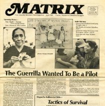 Cover of April 1985 Matrix.