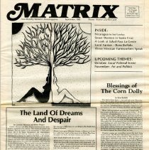 Cover of September 1985 Matrix.
