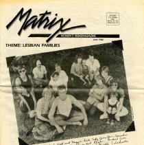 Cover of June 1986 Matrix.