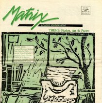 Cover of July 1986 Matrix.