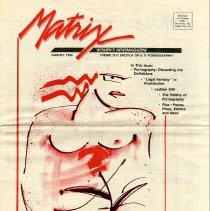 Cover of August 1986 Matrix.