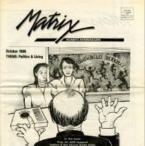 Cover of October 1986 Matrix.
