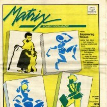 Cover of November 1986 Matrix.