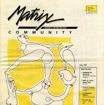 Cover of July 1987 Matrix.
