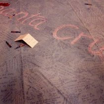 Up close photo of quilt