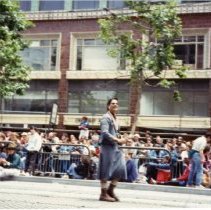 Person marches at SF Pride