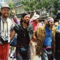 Group of men at SF Pride