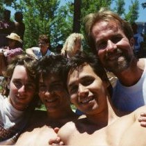 Group of men at Pride