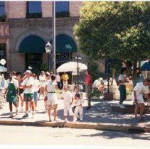 People watch santa cruz pride