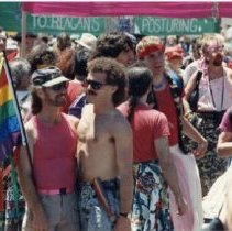 Crowd at Santa Cruz Pride
