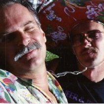 Men at Santa Cruz Pride