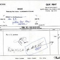 Quik Print Invoice