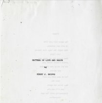 'Matters of Life and Death' by Kerry Grippe