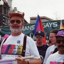 Participants at Santa Cruz pride 1993