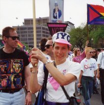 Participants at Santa Cruz pride 1993