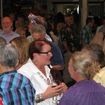 Candid of attendees.