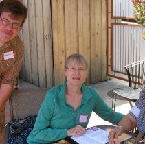 Mardi Brown poses with Laura Brown and Randall.