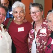 Tracye Lea Lawson poses with Bea, Mary, and Anne.