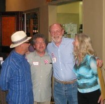 Candid of John Laird recieveing award.