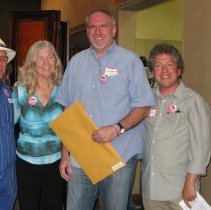 Stuart Rosenstein recieves lifetime achievement award.